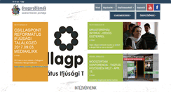 Desktop Screenshot of drogproblemak.hu